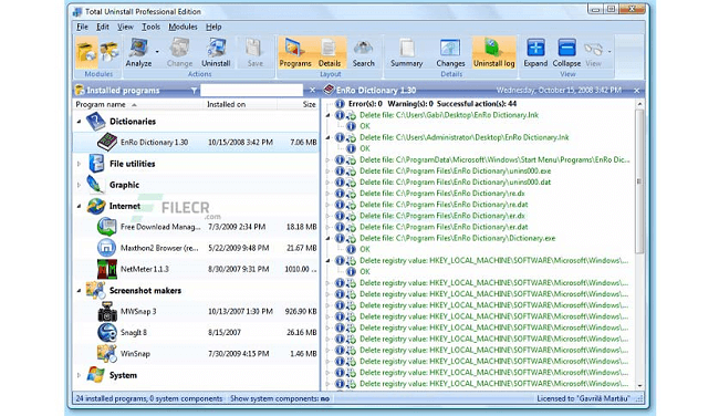Total Uninstall Tool