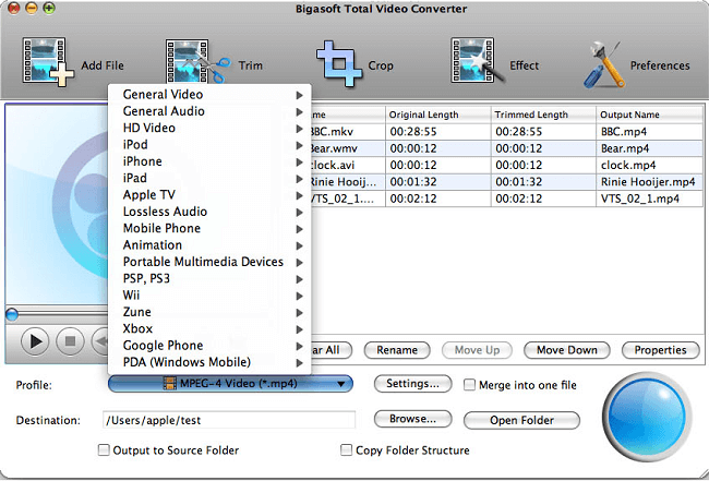 Bigasoft Total Video Converter for pc