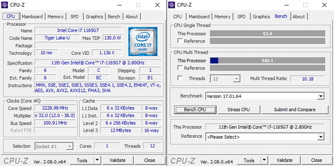 CPU Z for pc