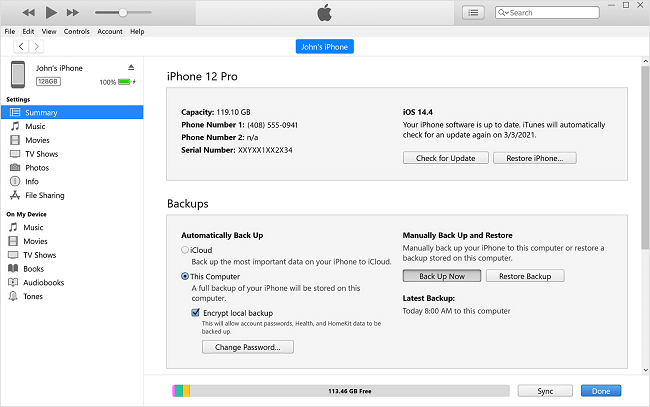 iTunes for pc